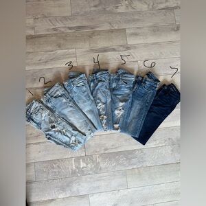 American eagle supper skinny jeans